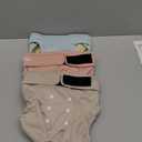 Washable Female Dog Diapers - Premium Reusable Diapers for Doggie in Heat - Highly Absorbent Dog Diapers Female for Pet Incontinence with Adjustable Snaps (Pink, M) (Medium (12-15Waist)