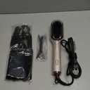 Ufree Upgraded Hair Straightener Brush, 5 Temps Straightening Brush with Ionic Tech, Cool Air System, Dense Bristles, Dual Voltage, Ceramic Hot Comb, Women Gifts