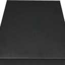 Golden State Art, Archival Folio Storage Box 11x14, Clamshell Design with Metal Edge, Preserve And Store Photos Documents Cards Prints Arts Crafts DIY, Black