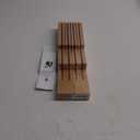 Shun Drawer Knife Tray, 7 Slot Wooden Knife Holder, Genuine Beechwood, Kitchen Storage for Professional and Home Chefs