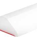 Duzzy 75 Inch Collapsible Shower Water Dam, Shower Threshold Water Stopper Barrier and Retention System and Keeps Water Inside Threshold Dry and Wet Separation, Suitable for Bathroom & Kitchen (White)