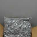 Hobestluk 3ft Bean Bag Chairs for Adults Large Beanbag Chair with Chevron Plush Fur Cover Big Bean Bag Chair for Living Room Bedroom Dorm Office - Grey (36 x 36 x 22)