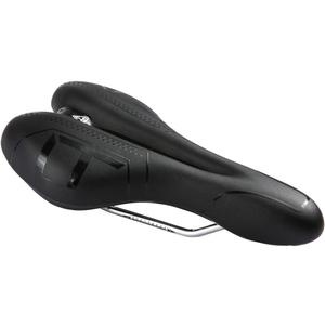 Comfortable Bike Saddle Mountain Bicycle Seat Profession Road MTB Bike Seat Outdoor Or Indoor Cycling Cushion Pad (Black/Black)