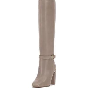 Vince Camuto Joanel Belt Buckle Wide Calf Knee High Boot, Dovetail Wide Calf, 7.5
