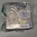 Juegoal Star Tree Topper with 20 LED Lights, Metal Silver Lighted Treetop Ornaments, Battery Powered Light Up Christmas Tree Decorations, 6.5 x 6.5 Inches