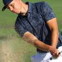 Mens Golf Shirt Short Sleeve Dry Fit Moisture Wicking Performance Collared Funny Print Golf Polo Shirts for Men (XL)