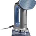 Hamilton Beach Durathon 3-in-1 Handheld Garment Steamer for Clothes & Steam Iron, 45 Second Heat-Up with 1700 Watts, 300ml Removable Water Tank, 27 Minutes of Steam, Auto Shutoff, Gray & Blue (11559)