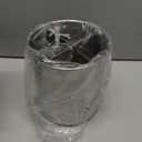 Hillbond Stainless Steel Utensil Holder for Kitchen Counter with Removable Divider, 6.9x7.5 inch Metal Utensil Holder for Countertop, 360 Rotating Spatula Crock for Cooking (EXTRA LARGE)