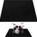 Drum Rug, 6x5FT Drum Mat, Drum Carpet with Non-Slip Grip Bottom, Soundproof Musical Instrument Rug (Drum Rug)