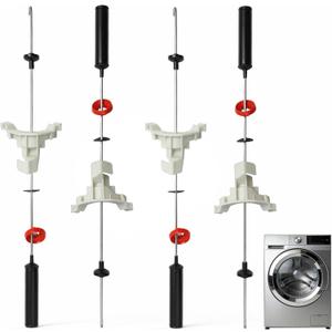 washer suspension rod kit for Fisher & Paykel washer WA1068G2, WA1068G1, WA1068P1, WL8060P1, WL1068P1, WA8060P1, WA8060E1, WA8060G1, WA7560E1, WA7060E1, 424569P, 421841P, 1880882