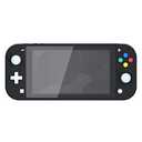 eXtremeRate Soft Touch Black DIY Replacement Shell for Nintendo Switch Lite, NSL Handheld Controller Housing w/Screen Protector, Custom Case Cover for Nintendo Switch Lite