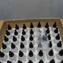 42 Pack 4oz Clear Glass Bottles with Glass Eye Droppers for Essential Oils, Perfumes & Lab Chemicals (Brush, Funnels, 3 Extra Droppers, 48 Pieces Labels & 30ml Measuring Cup Included)