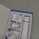 Dog Clippers Grooming Kit Hair Clipper-Low Noise Paw Trimmer- Rechargeable - Cordless Quiet Nail Grinder Shaver for Cats and Other Pets (Silver)