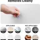 2 x Shower Caddy Adhesive Replacement, Adhesive Cable Clips for Wall, Traceless Cord Organizer & Wire Holders for for Home Office Wall, Desk, Car, LED Strips and Outdoor Lights