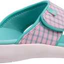 Spenco womens ComfortSlide Sandal (6 Wide, Teal/Pink)