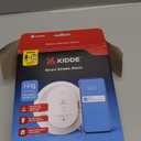 Kidde Smart Smoke Detector, Ring App Enabled for Real-Time Notifications, Hardwired Alarm, AA Backup Battery