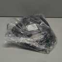 BAOLITVINE Lighted Halloween Garland Battery Operated with 8 Functions 6FT 120 Bi-Color Fairy Lights, Black Garland with Lights for Fall Halloween Party Decoration