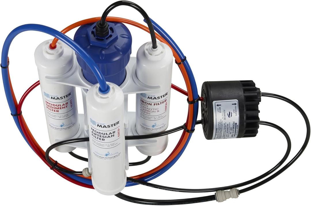 Home Master HydroGardener TMA-HG-Pro Pro Advanced Remineralizing Garden and Hydroponic Reverse Osmosis Water Filtration System, White
