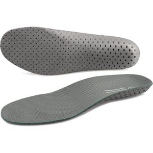 Knixmax Men's Sport Shoe Insoles, Comfort Thin Cushioning Orthotic Sneaker Inserts for Man, Breathable Running Innersoles Replacement Boot Liners Grey EU 41