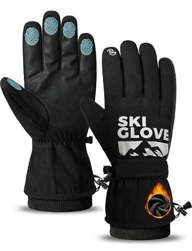 ZENUTA Winter Gloves - Men & Women, Waterproof & Windproof, Thermal, Touchscreen, Multi-Sport, Snow, Small