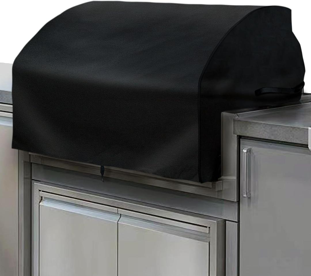 42 Inch Grill Cover Replacement Parts for Lynx BBQ Cover Wolf OG42 OG42LP Twin Eagles TEBQ42RS Alfresco Built in 42 Inch Grill Top Protective Cover with Adjustable Straps Grill Accessories