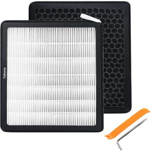 (Upgrade) Compatible with Tesla Model X Model S HEPA Cabin Air Filter 2022 2023 2024 2025 2026 with Activated Carbon, Cabin Air Filter Replacement Accessory - Includes Tools & Installation Guide