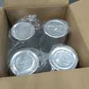 100 Pcs Aluminum Cups Bulk-16 oz Metal Party Cups, Reusable & Disposable Drinking Cups for Cold Drinks, Beer, Coffee, Ideal for Outdoor Events, Family Gatherings, Festivals & Parties (Silver, 16 OZ)