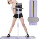 Ski Machine Exercise Equipment, Foldable Inner Thigh and Pelvic Floor Exercise Devices with Phone Holder, Ski Simulator Trainer for Women, Ideal for Toning, Fitness, and Core Strength