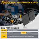 Blend Door Repair Kit 902-309 Compatible with Dodge Ram 1500 20022009, Ram 2500/3500 20032009 Replaces OE# 5073984AA, 5073985AA, 5073992AA, 5189147AA, 5189148AA Fixes HVAC Airflow Control