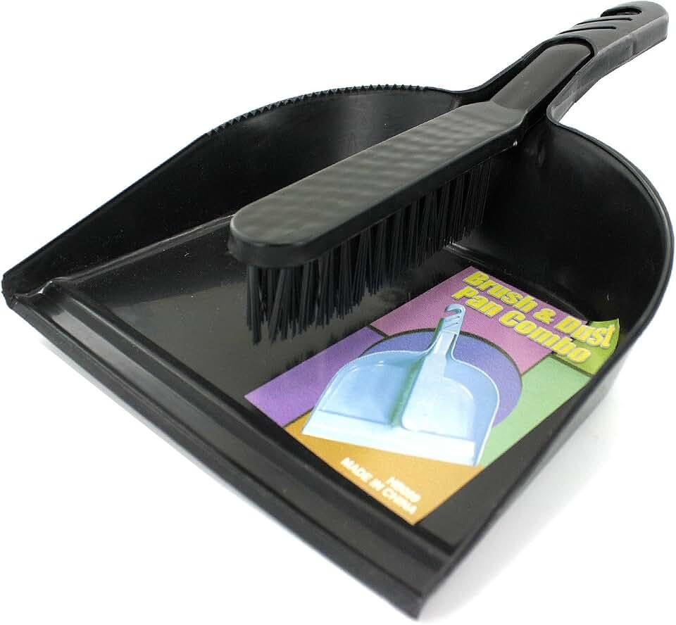 Kole Imports HB069 Brush & Dust Pan Combo