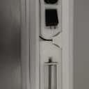 SUPERDANNY LED Desk Lamp for Home Office, Eye-Caring Desk Light with Adjustable Gooseneck, 12W Touch Control Dimmable Brightness, Architect Clamp Lamp with USB Adapter, White