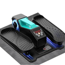 Under Desk Elliptical, Electric Leg Exerciser While Sitting for Seniors Adults, Portable Quiet Elliptical Exercise Machine, Seated Pedal Exerciser with Remote Control, 12 Adjustable Speeds (Blue)