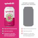 Spindrift Sparkling Water, Raspberry Lime Flavored, Made with Real Squeezed Fruit, Only 9 Calories per Can, 12 Fl Oz Cans, Pack of 24