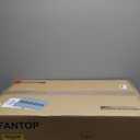 60 Inch White Gold Ceiling Fan with Light and Remote Control High CFM Quiet DC Motor Large Modern Smart Ceiling Fan with Dimmable Light, 6 Speeds, Reversible Direction