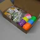 12 Pack 3" Large Filled Easter Eggs with Stem Toy Cars Kids Easter Basket Essential Plastic Surprise Egg Building Blocks 6 in 1 Transform Construction Vehicle Basket Stuffers Boy Egg Hunt Party Favor