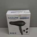 Nano Titanium 2000-Watt Blow Dryer with Concentrator Nozzle, Professional Grade Ionic Corded Styling Tool for Hair (Black)