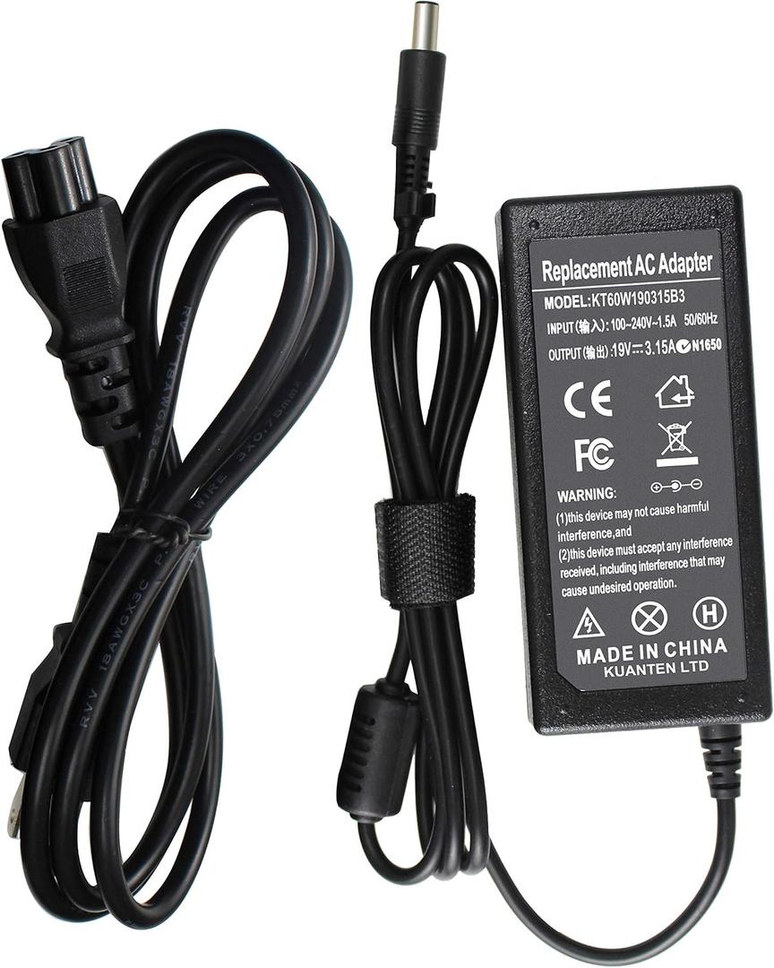 60W 19V 3.15A laptop charger for Samsung NP300E4C NP300E4E NP300E5A NP300E5C NP300E5E NP300V5A NP305E5A NP305E7A NP305V5A NP350U2A NP350V5C NP355E5C NP355V5C NP365E5C
