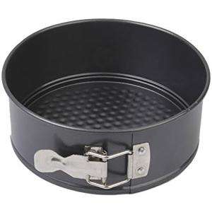 8 inch circular Springform interlocking and leak- proof seal carbon baking C ake Pan