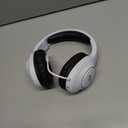 AOC Wireless Gaming Headset Compatible with ps5/4, PC, USB-C & Bluetooth 5.4 & 2.4GHz Gaming Headphones with Noise Canceling Mic, 7.1 Virtual Surround,20ms Latency, 45H, RGB- White