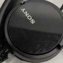 Sony ZX Series Wired On-Ear Headphones, Black MDR-ZX110