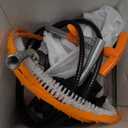 Drain Snake Auger 33 Feet, Plumbing Snake Drain Hair Clog Removal Tool, Heavy Duty Toilet Snake Auger, Sink Unclogger Drain Cleaner Tool for Bathroom Kitchen Tub Shower Drain Clog Remover with Gloves