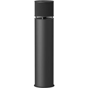 ABRAMTEK 100W Bluetooth Speaker, E600 High Power Wireless Speaker with Super Bass Subwoofer and 360 Sound for Home Office Party Outdoor (Grey) (Black Mesh)