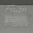Faith Over Fear Neon Sign,Christian Dimmable LED Light Signs for Wall Art Decor,Warm White Backdrop for Bedroom Club Party Man Cave,Gift for Teen Men USB Powered13.8"*11.6"
