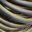 Giraffe Tools Garden Hose 5/8", Water Hose Heavy Duty, Flexible, Lightweight Hybrid Hose with Swivel Handle, 75ft Male to Female Fittings, Burst 600 PSI