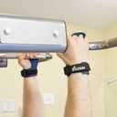 KAYANA 2 Hole Leather Gymnastics Hand Grips - Palm Protection and Wrist Support for Cross Training, Kettlebells, Pull ups, Weightlifting, Chin ups, Workout, & Exercise (Youth Small, Red)