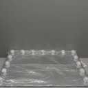 Vanity Mirror with Lights Lighted Makeup Mirror with 15 Dimmable LED Bulbs,3 Color Lighting Modes,USB Charging Port Touch Control,Sturdy Metal Frame Design,White (22.8"L x 18"W)