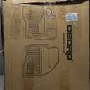 OEDRO Floor Mats Fit for Toyota Camry 2011-2007, Custom Fit Front & 2nd Row Floor Liner Set, TPE All Weather Protection Camry Car Mats, Black