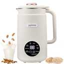 Nut Milk Maker Blender, 40oz Large Capacity Automatic Soybean Machine with 18H Delay Start Timer & Keep-Warm, Homemade Quiet Almond/Soy/Oat Milk Machine, BPA-Free, Detachable Blades for Easy Cleaning
