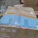 Sweetcrispy Executive Home Office Desk Chair - Ergonomic Big Tall High Back with Footrest & Lumbar Support, Reclining Height Adjustable, Comfy PU Leather Computer Gaming with Swivel Wheels, Brown