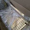 MILOSEN Gold RV Kitchen Sink, Small Single Bowl Outdoor Sinks, 25×15 inch Stainless Steel Undermount RV Sink with Gold Basket Strainer